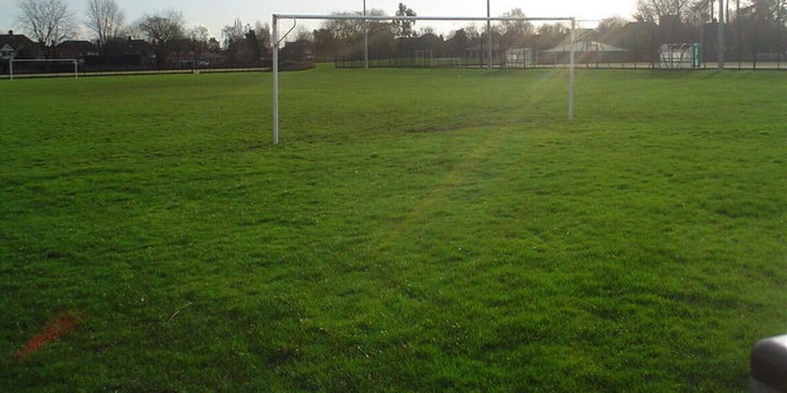 School sports field