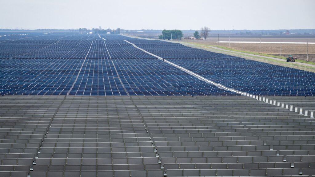 Solar field in chicago