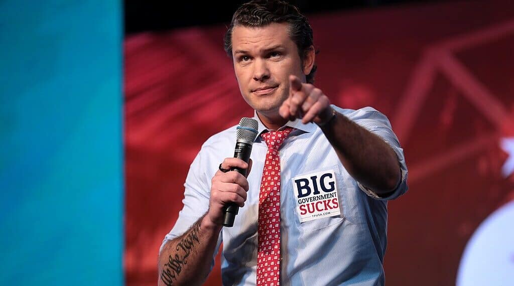 Pete hegseth speaking at turning point usa event