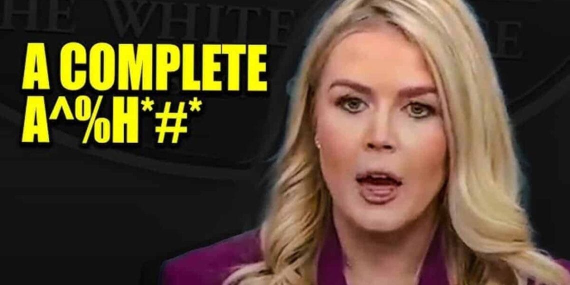 The press secretary for president trump