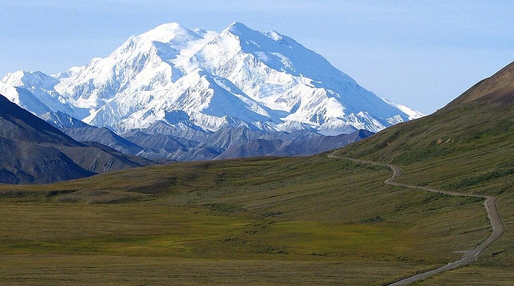 Denali, formerly mount mckinley