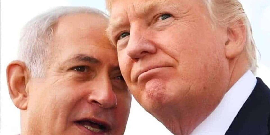 Benjamin netanyahu and donald trump