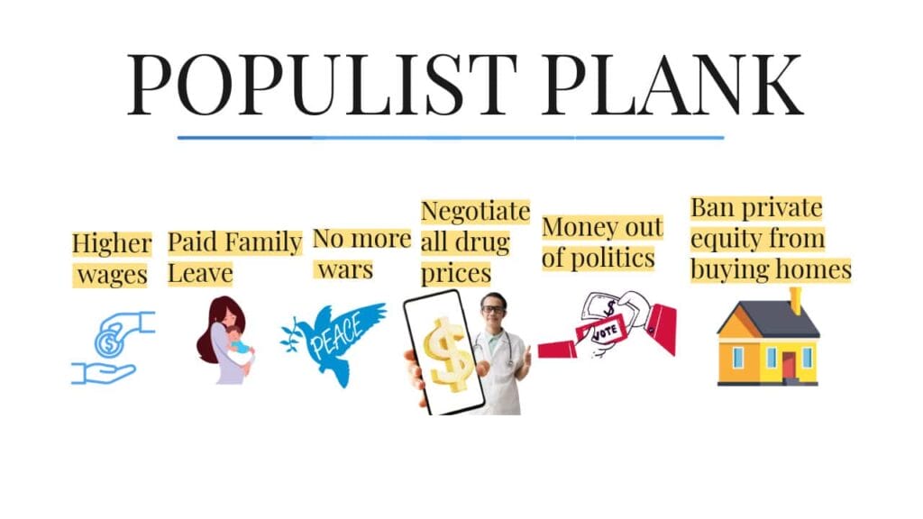 Big fugly bill the populist plank policies