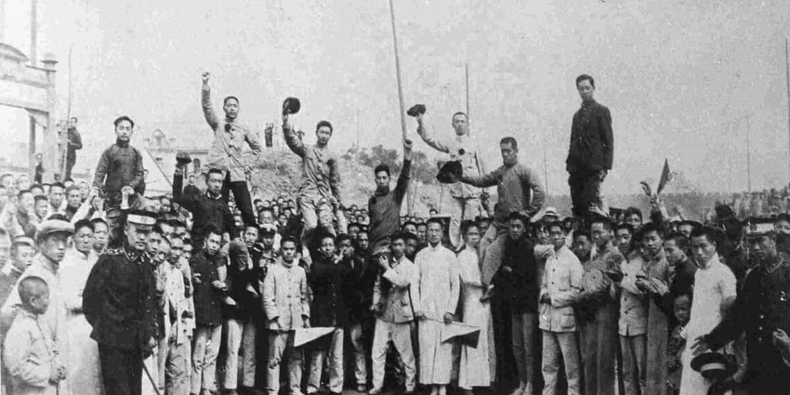 Students of beijing university after being detained