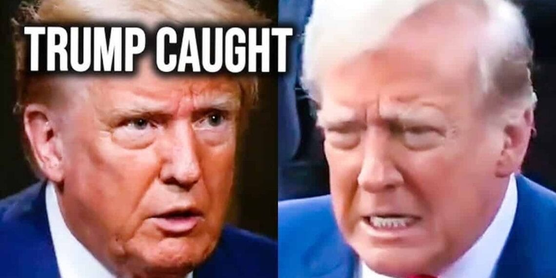 Trump video shows hair blowing