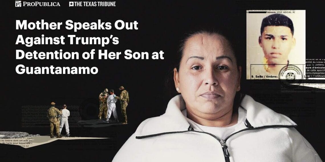 A mother speaks out about her son’s detention at guantanamo bay
