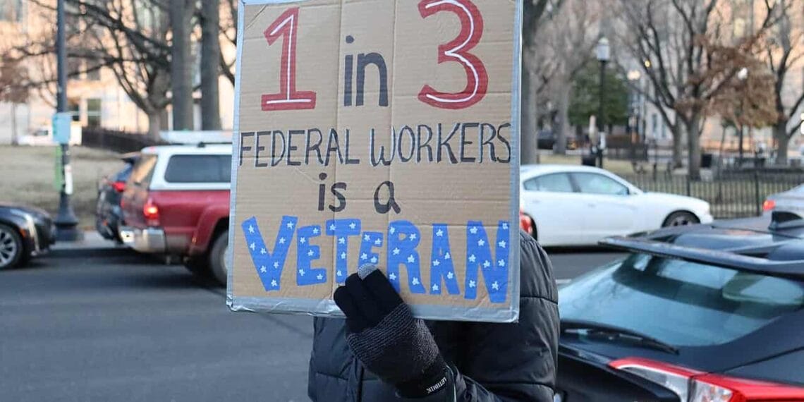 Protest outside the opm in dc