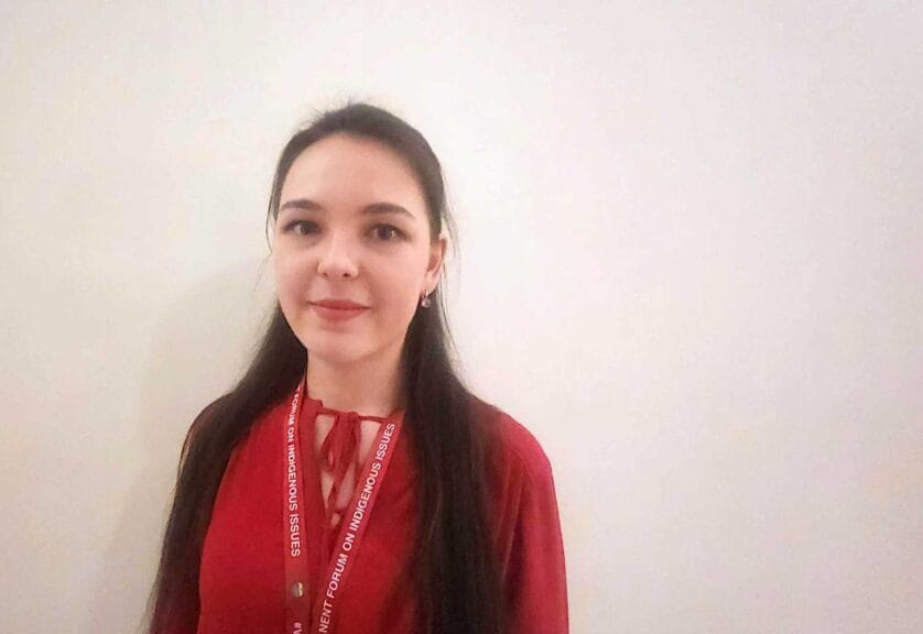 Liudmyla korotkykh indigenous youth work for climate justice