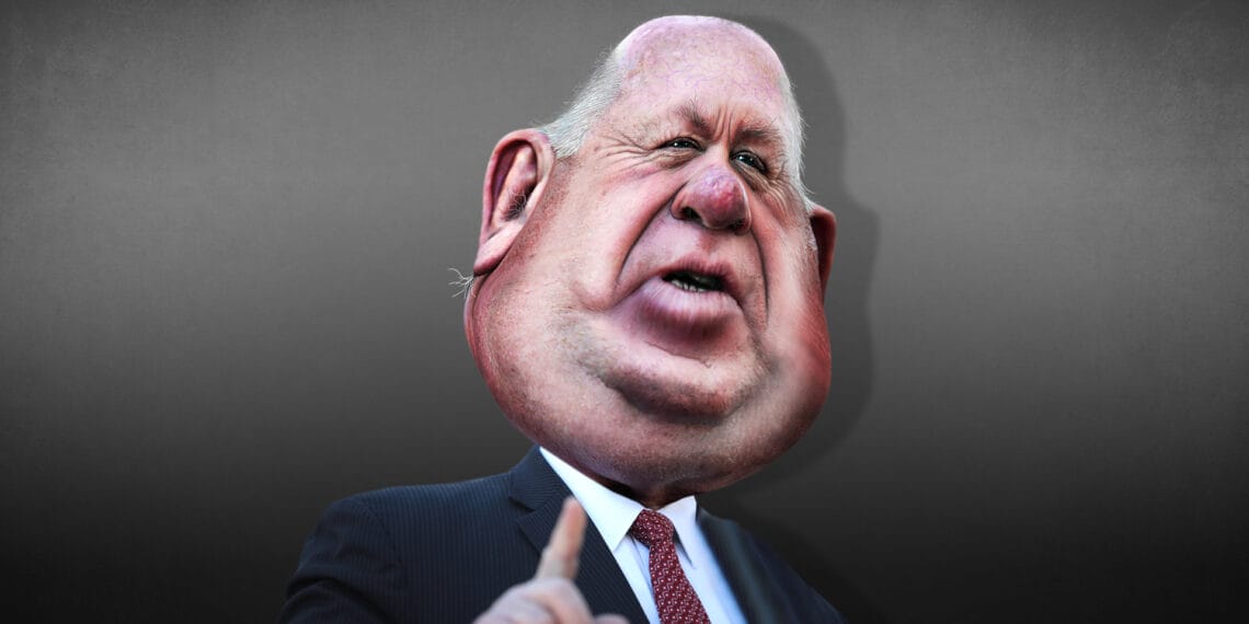 Caricature of tom homan