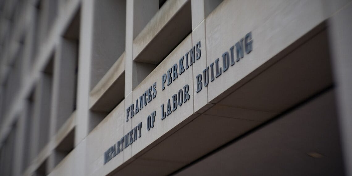Labor department building in d. C.
