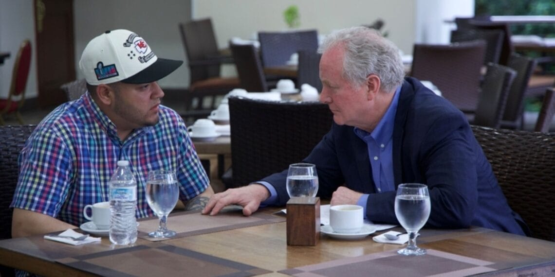 Senator van hollen meets with kilmar abrego garcia