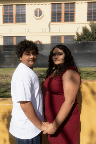 Angélica reyes and her son now that he’s older