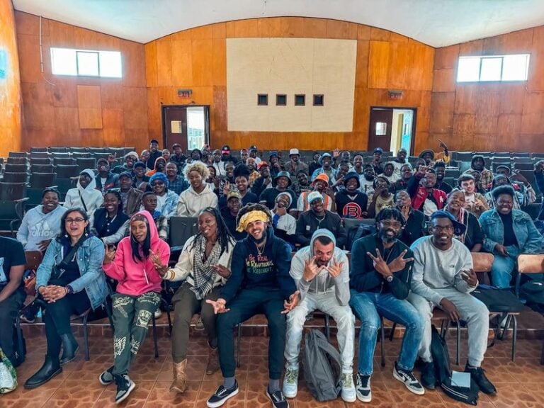 U. S. Hip hop artists in zimbabwe countering propaganda on behalf of the state dept.