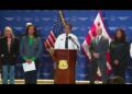Police press conference after shooting in front of the jewish museum in dc.