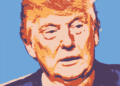 Donald trump illustration. Trump posted