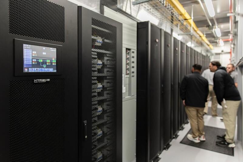 Data center tour in texas
