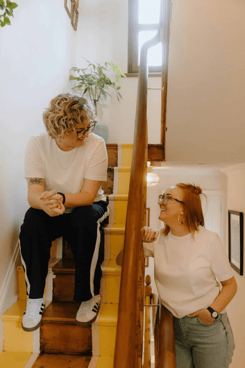 Design shop workers